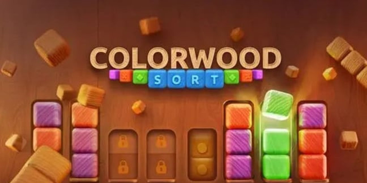 Colorwood Sort é um jogo de puzzles com cores que lhe vai dar a volta à cabeça