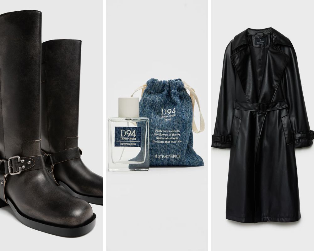 Jeans, efeito cabedal e desgaste. A nova coleção outono-inverno da Stradivarius chegou cheia de atitude