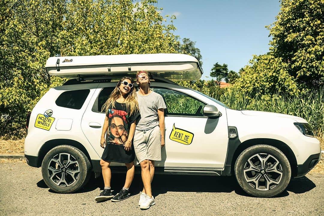 Amor e uma caravana. Diogo e Ana Catharina do “BB2020” vivem romance nómada