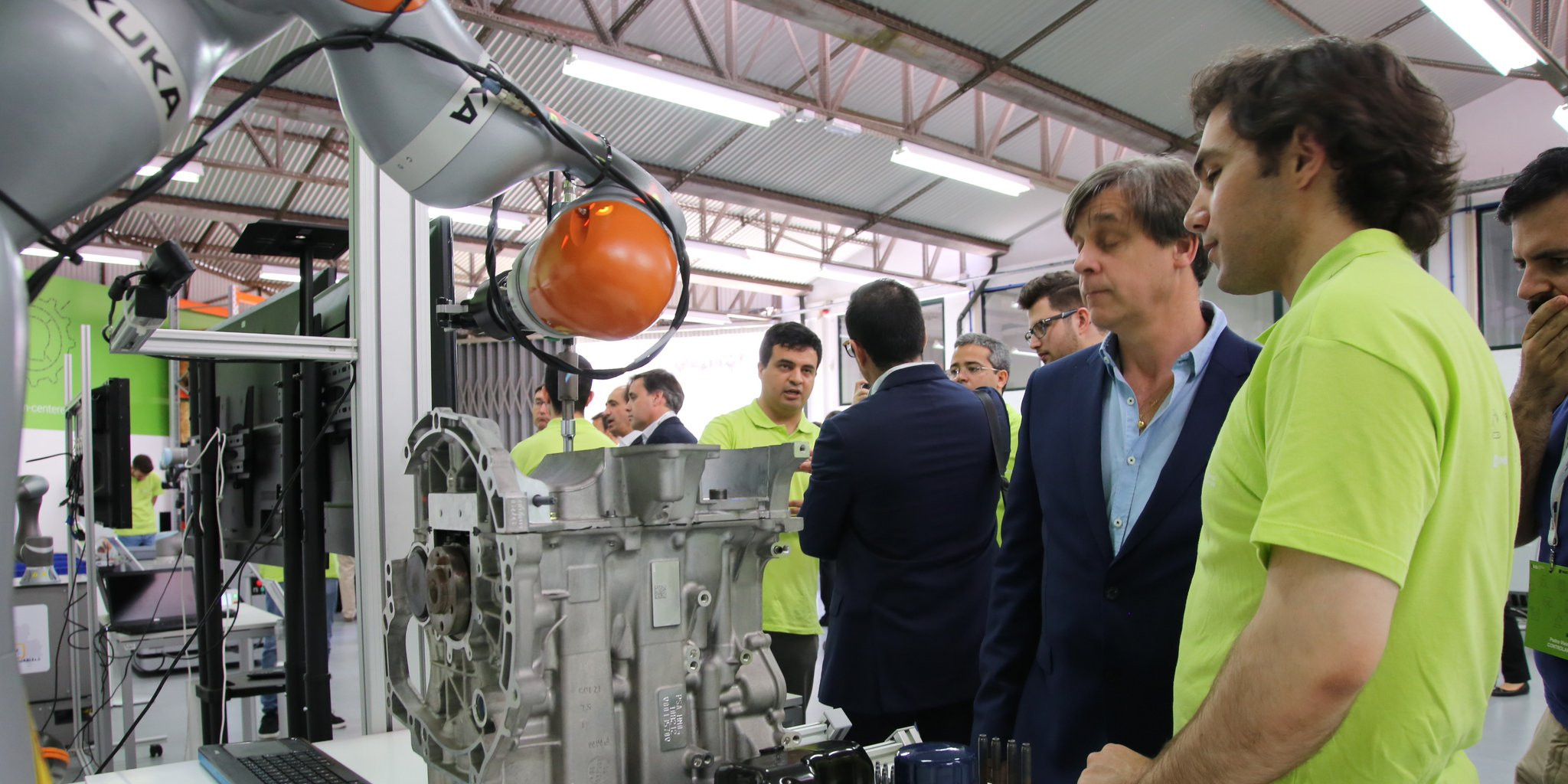 Laboratório do INESC TEC para Indústria 4.0 já tem 12 robots para experimentação de tecnologias avançadas