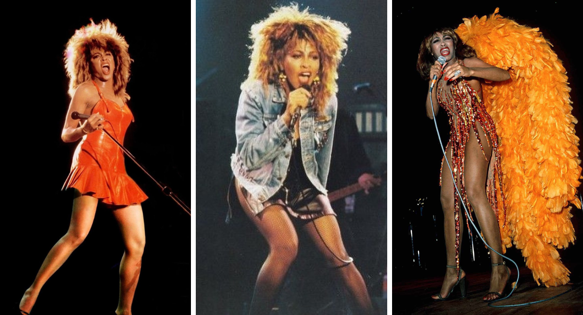 Em cabedal ou em brilhos, mas sempre irreverente. Tina Turner foi um ícone de estilo e estes 19 looks provam-no