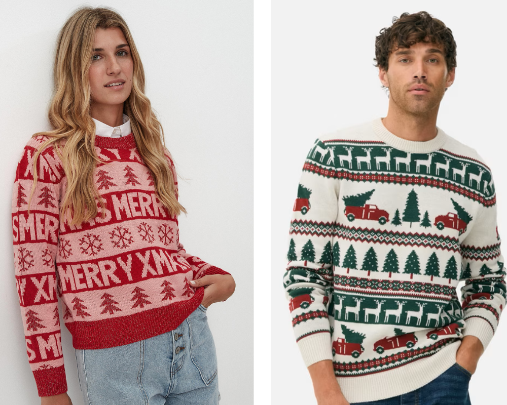 13 ideias de camisolas de Natal giras e baratas (algumas têm opção para toda a família)