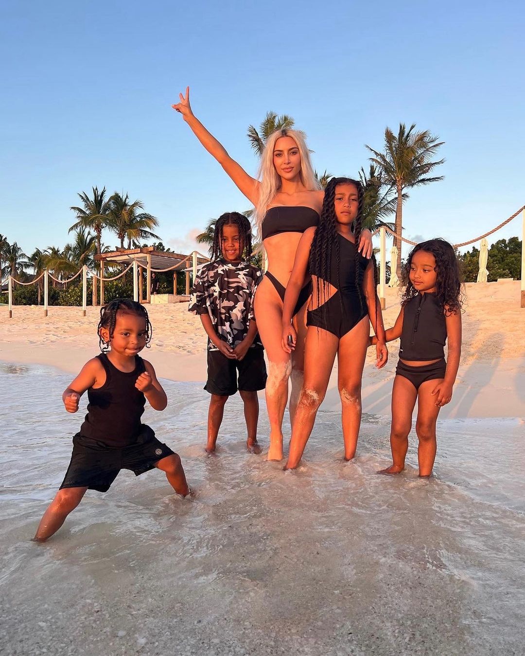 Kim Kardashian debaixo de fogo. Obsessão com a imagem dos filhos gera onda de críticas