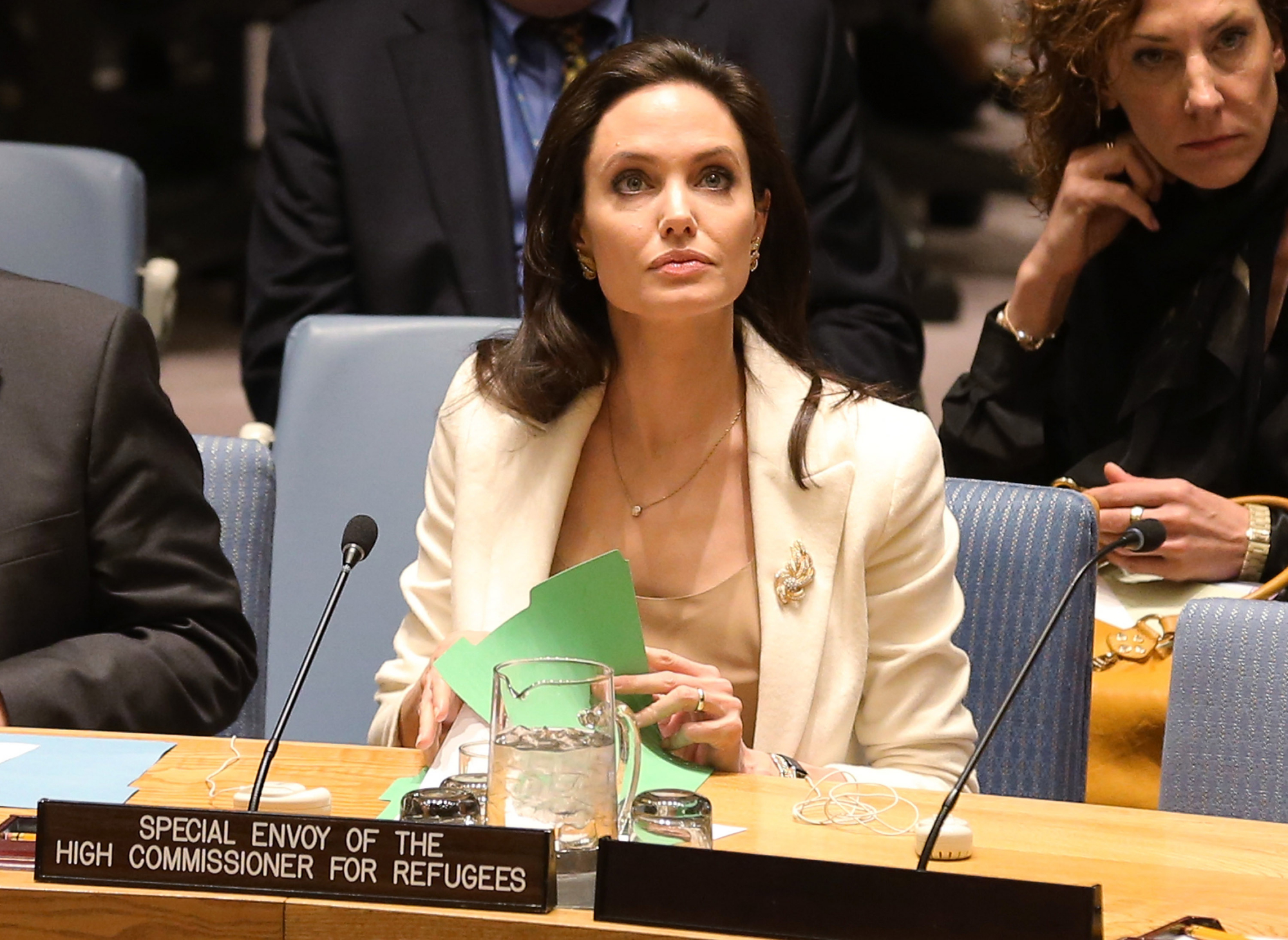 Angelina Jolie não exclui entrada na política