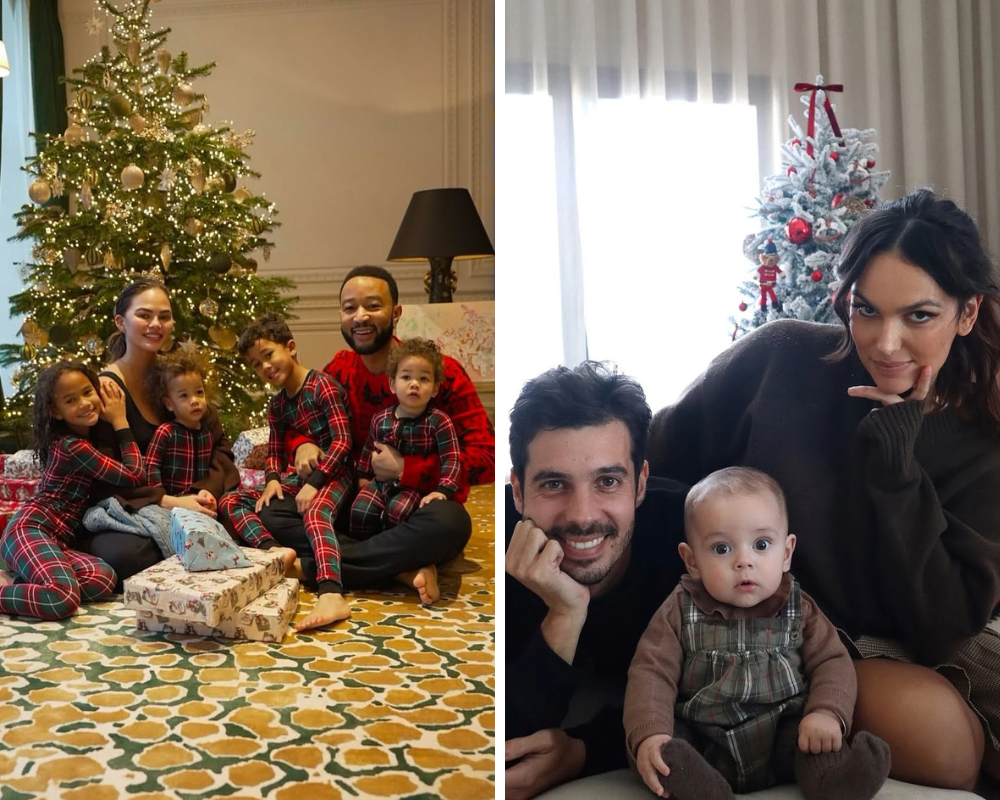 Do primeiro Natal do bebé de Mafalda Castro à família de John Legend. Veja o Natal dos famosos