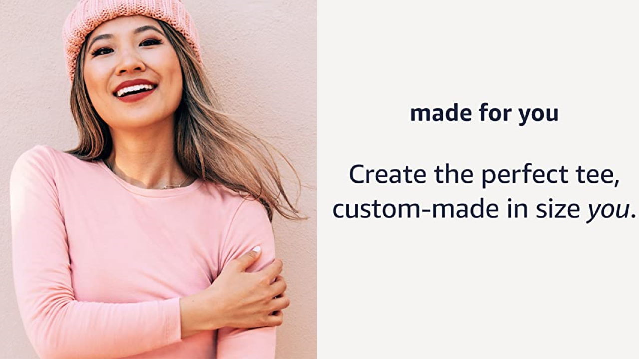 Amazon lançou serviço de roupa personalizada