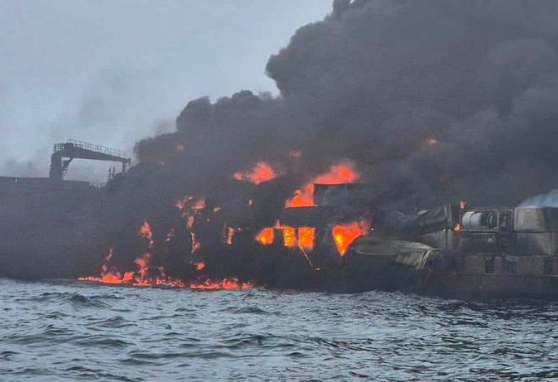 Autoridades dão como morto tripulante desaparecido em colisão de navios no Mar do Norte