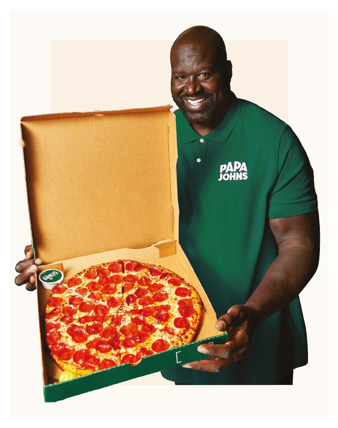 Shaq-a-Roni. A nova pizza de Shaquille O’Neal já chegou a Portugal e é gigante (e solidária)