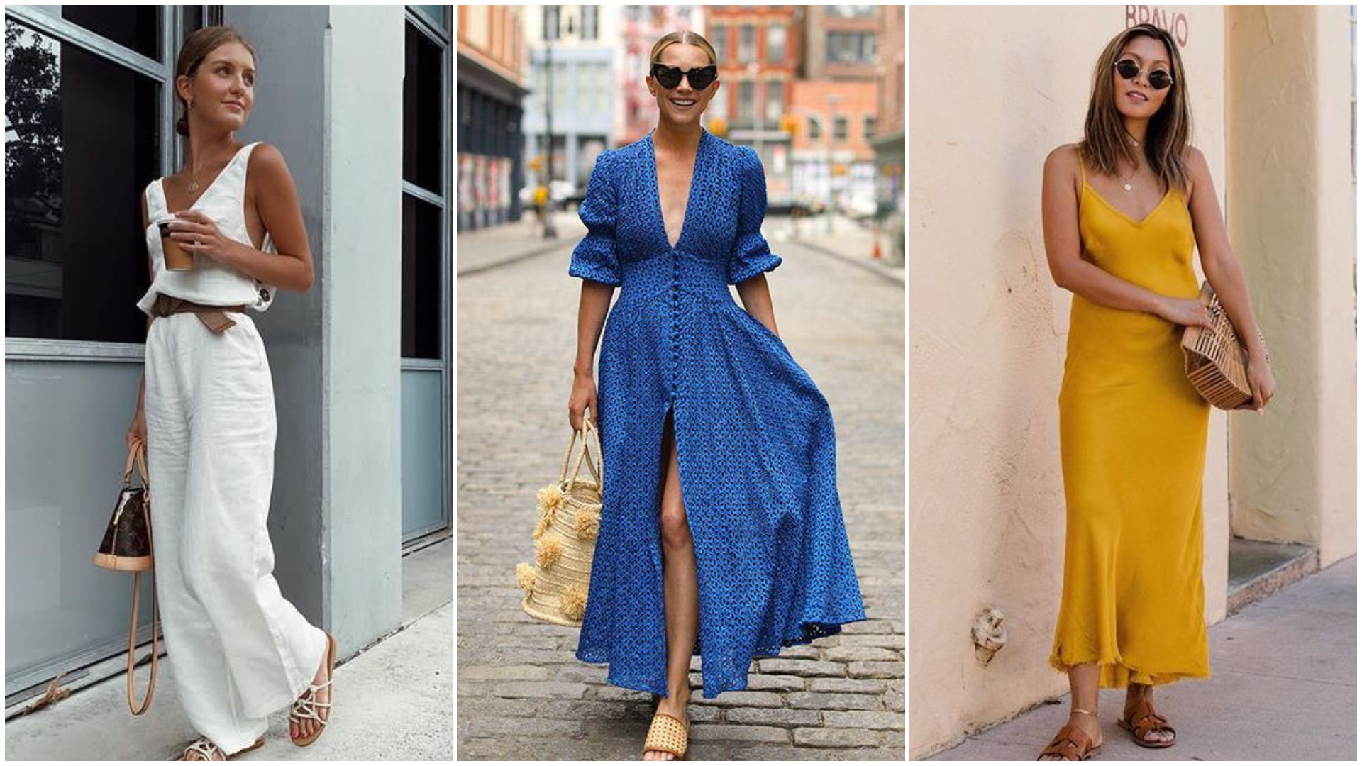 30 sugestões de peças de roupa e acessórios para usar nesta vaga de calor